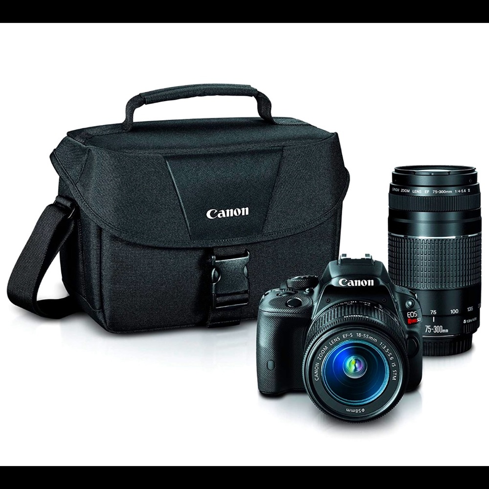 CANON EOS REBEL DSLR CAMERA BUNDLE